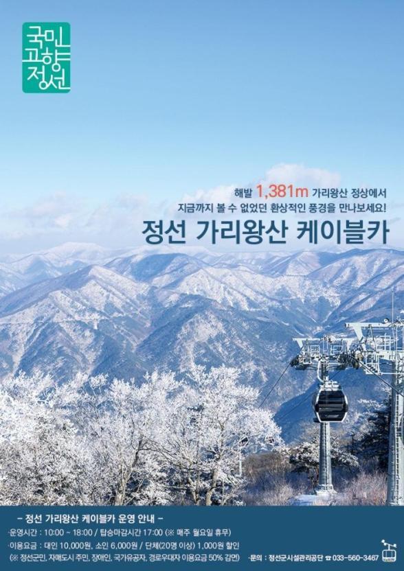Pine Forest Jeongseon Alpine Resort Zewnętrze zdjęcie