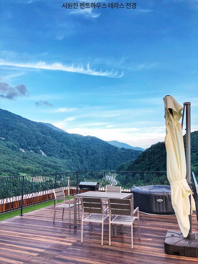 Pine Forest Jeongseon Alpine Resort Zewnętrze zdjęcie